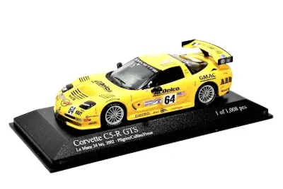 Minichamps 400021464 Chevrolet Corvette C5R #64 'Pilgrim - Collins - Freon' 13th pl Le Mans 2002