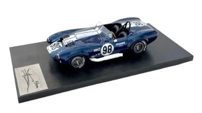 Marsh Models MM339B Shelby Cobra 427 "Flip-top" #98 'Miles' USRRC Nassau Trophy Race 1964