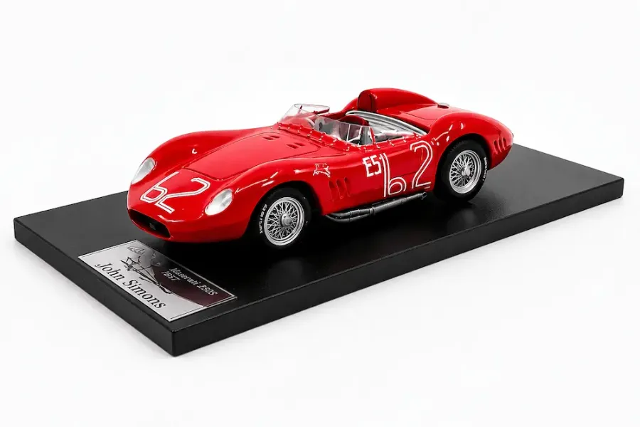 Marsh Models MM350B62 Maserati 200S #62 'Jim Hall' – Winner, Stillwater Circuit 1957