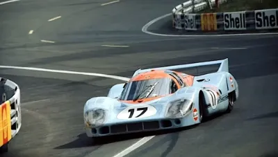 Marsh Models MM363B17 Porsche 917LH #17 Gulf 'Siffert – Bell' DNF Le Mans 1971